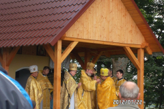 Vysvěcení kaple Obora 2012